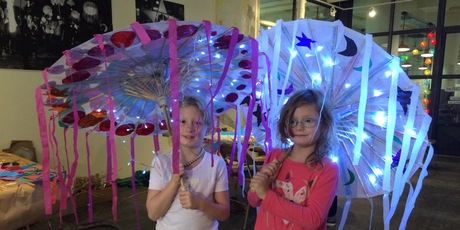 Atlanta BeltLine Lantern Parade Workshop: Illuminated Parasols